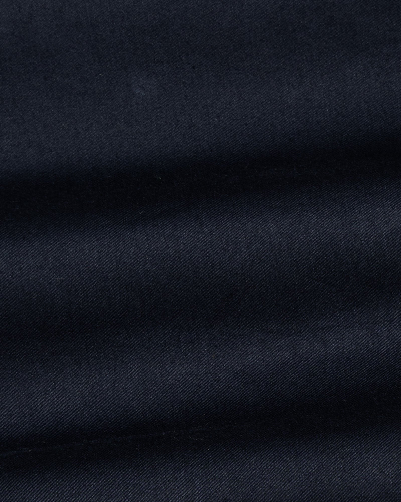 Zink Navy Blue Plain Cotton Shirt - John Ellies