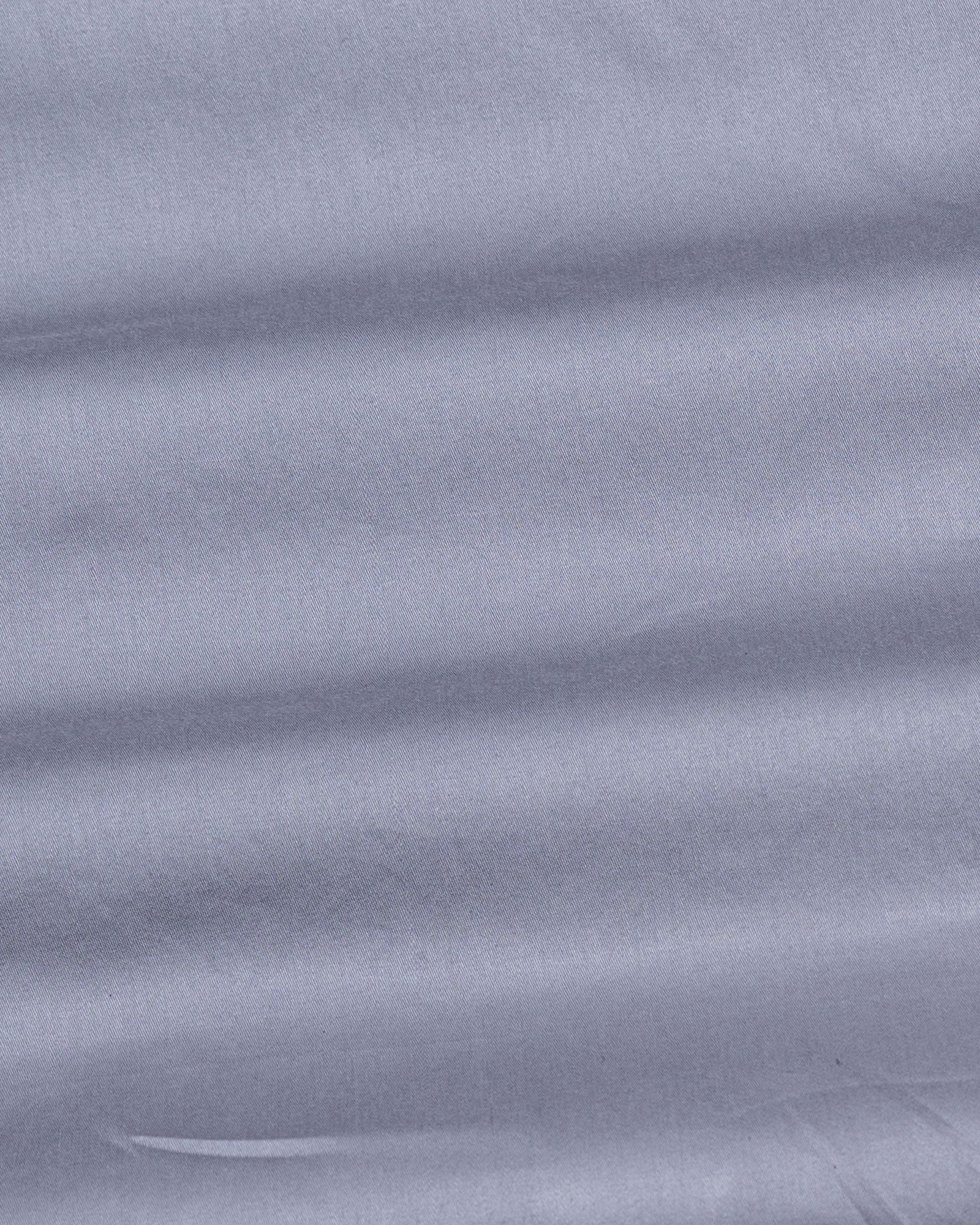 Zink Silver Plain Cotton Shirt - John Ellies