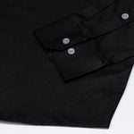 Zink Black Plain Cotton Shirt - John Ellies