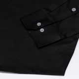 Zink Black Plain Cotton Shirt - John Ellies