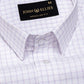 Helston Maroon Check Cotton Shirt - John Ellies