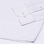 Helston Maroon Check Cotton Shirt - John Ellies