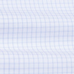 Helston Blue Check Cotton Shirt - John Ellies