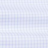 Helston Blue Check Cotton Shirt - John Ellies