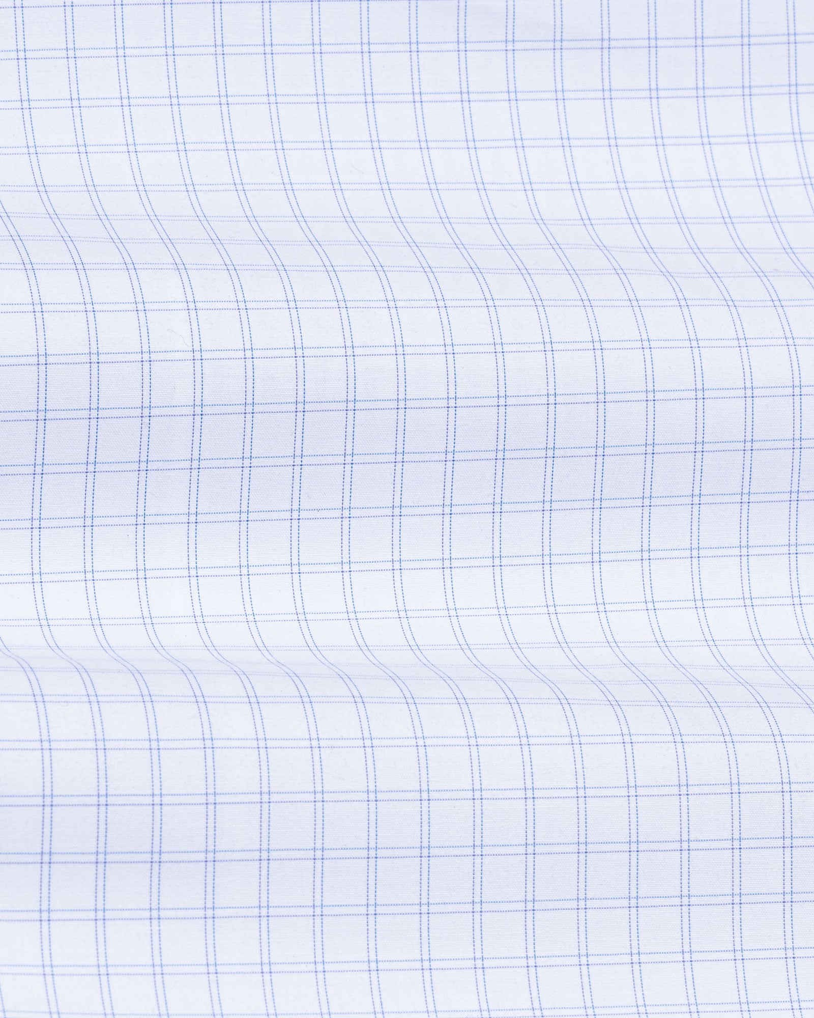 Helston Blue Check Cotton Shirt - John Ellies
