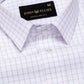 Helston Purple Check Cotton Shirt - John Ellies