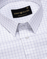Helston Black Check Cotton Shirt