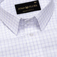 Helston Lavender Check Cotton Shirt - John Ellies
