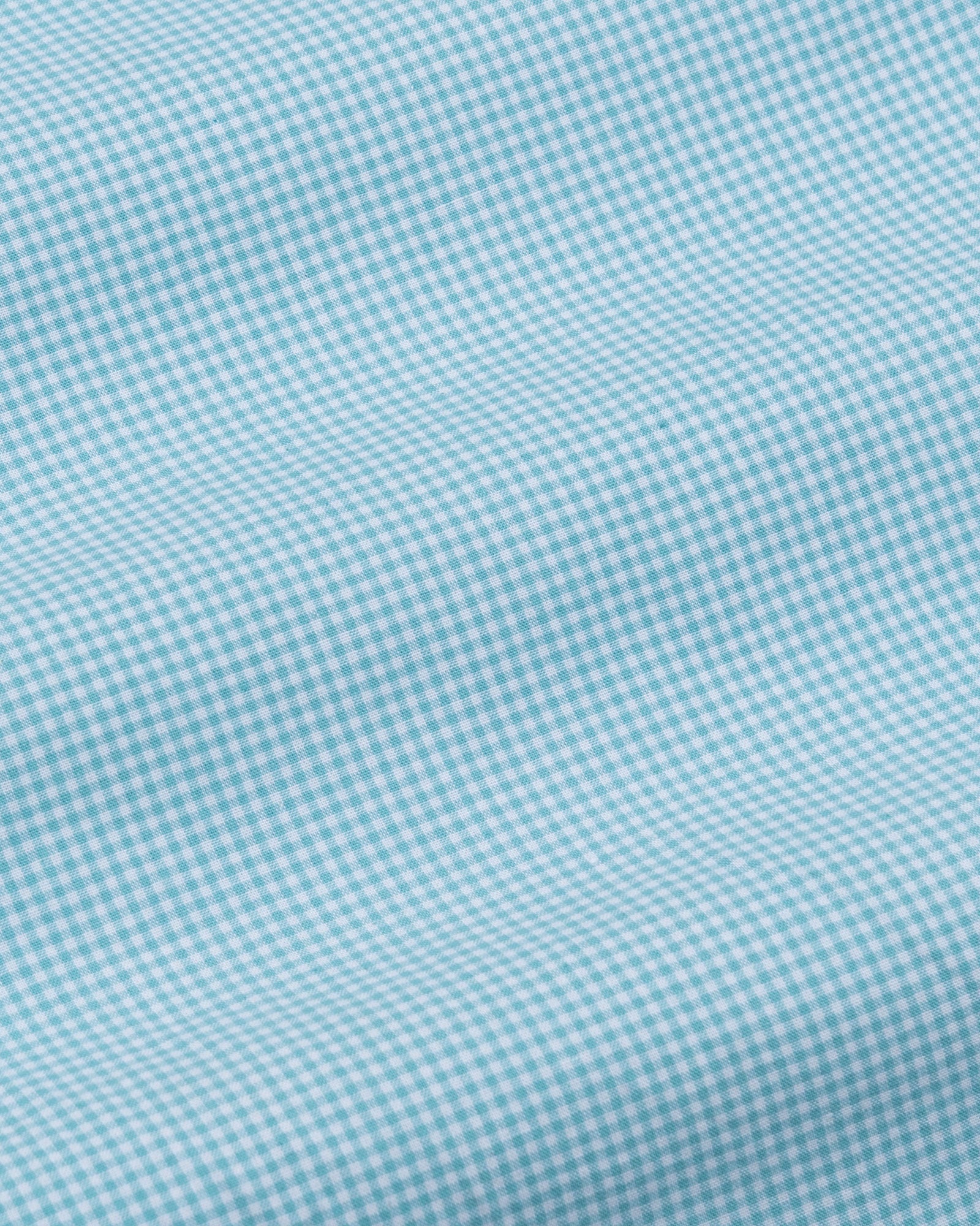 Vindsor Cyan Check Oxford Cotton Shirt - John Ellies