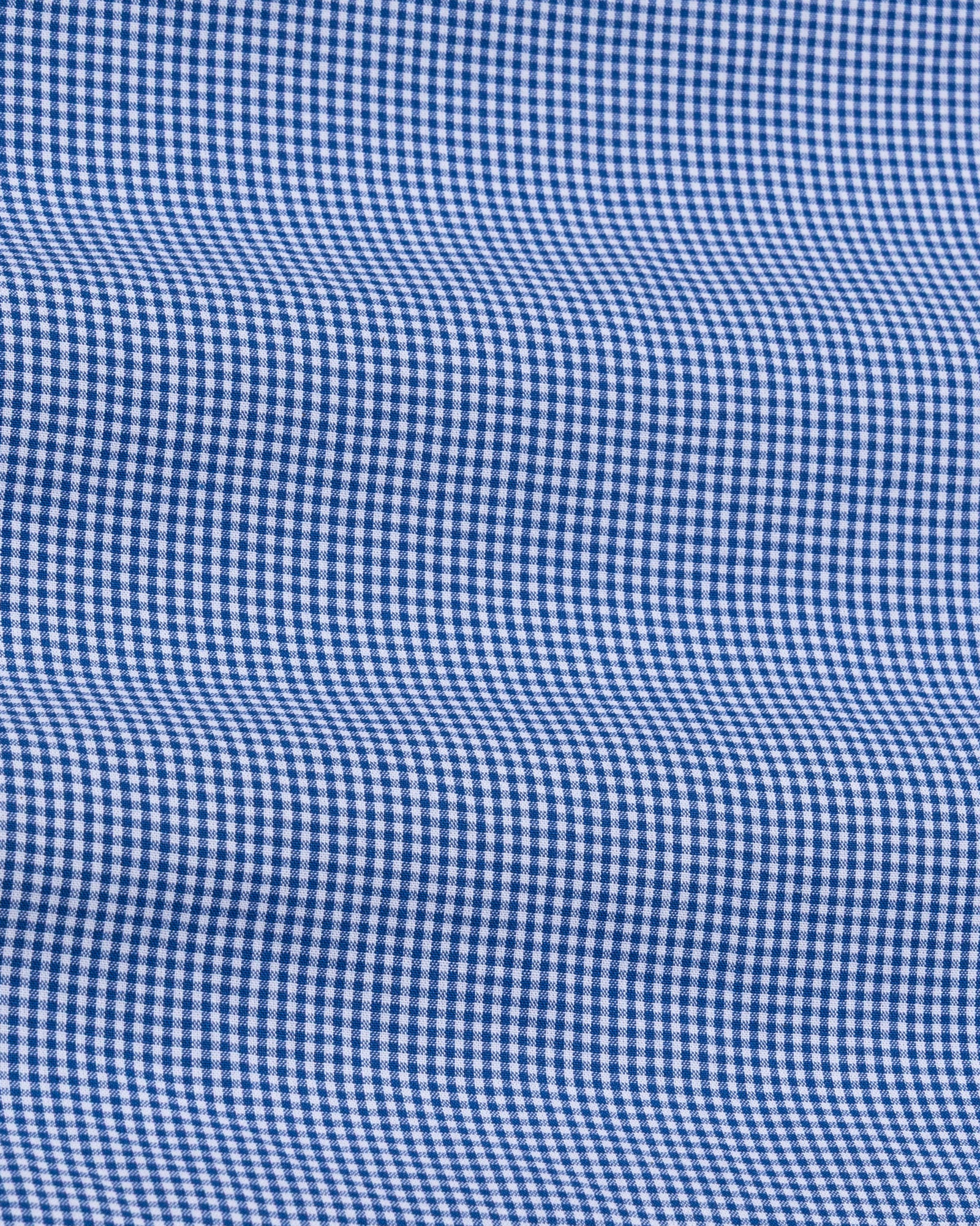 Vindsor Blue Check Oxford Cotton Shirt - John Ellies