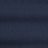 Vindsor Navy Blue Check Oxford Cotton Shirt - John Ellies