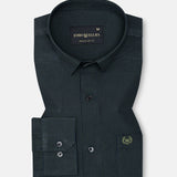 Vindsor Green Check Oxford Cotton Shirt - John Ellies