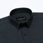 Vindsor Green Check Oxford Cotton Shirt - John Ellies