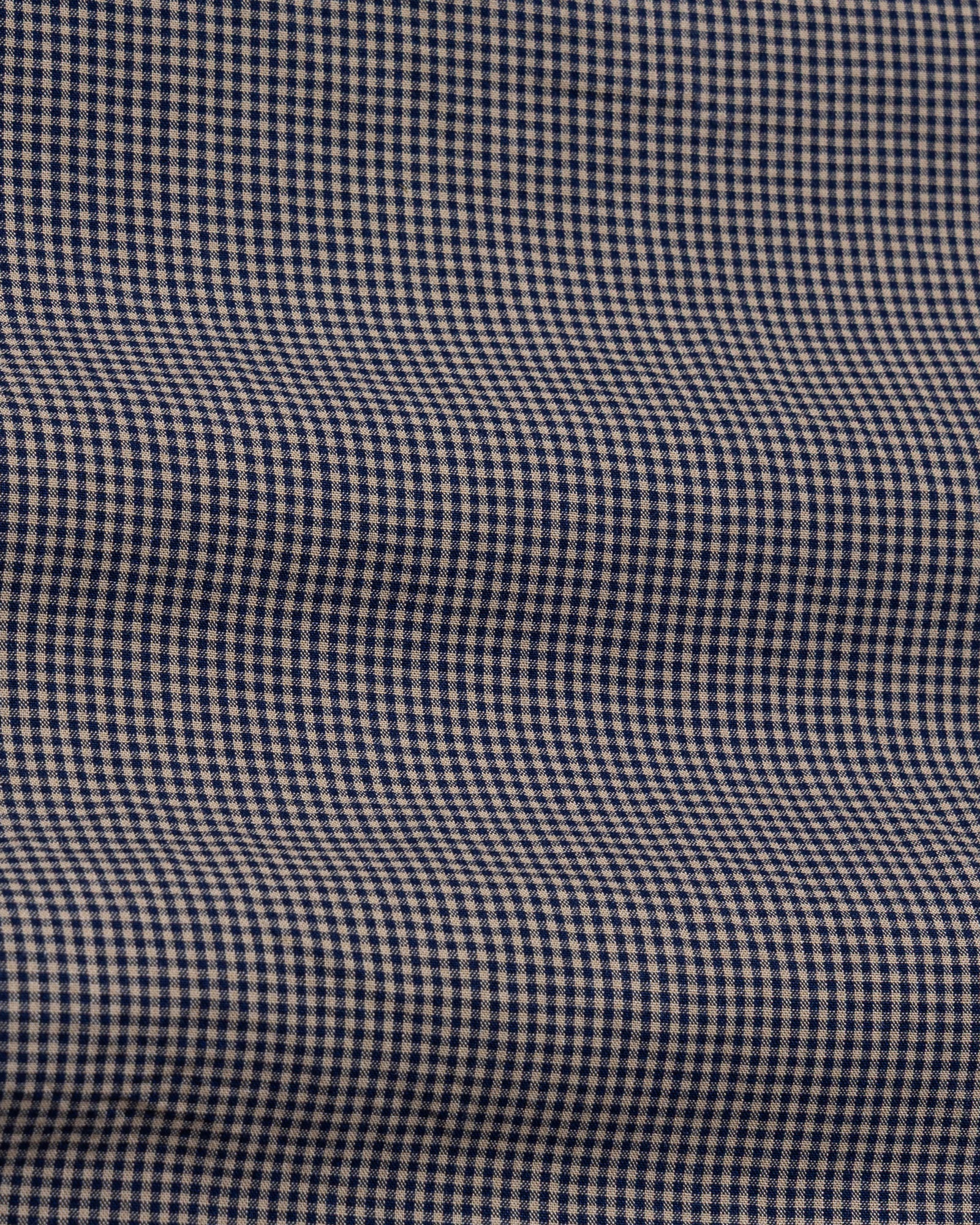 Vindsor Khaki Check Oxford Cotton Shirt - John Ellies