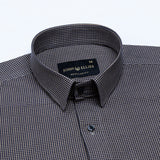 Vindsor Khaki Check Oxford Cotton Shirt - John Ellies
