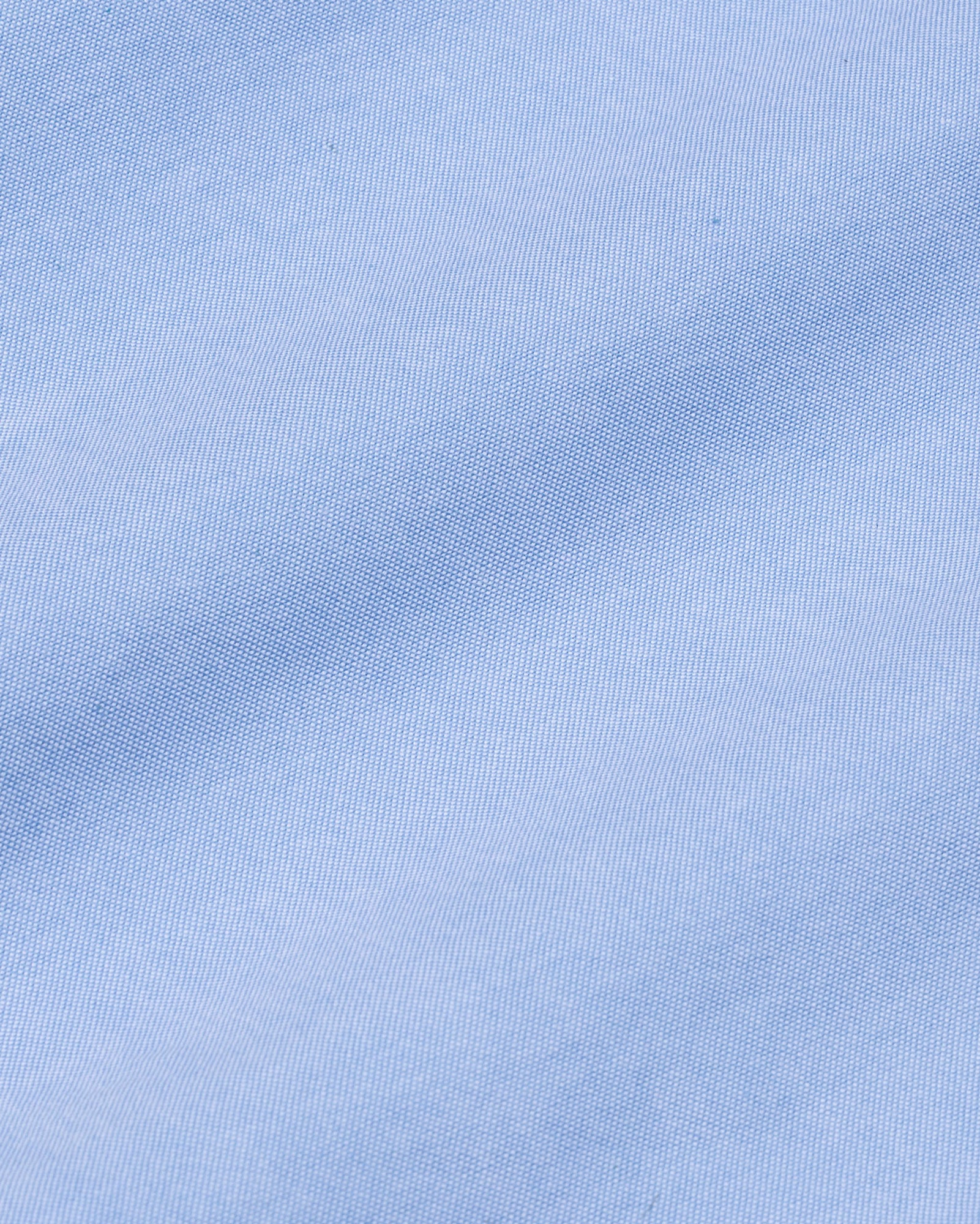 Historia Sky Blue White Cuff Collar Oxford Cotton Shirt - John Ellies