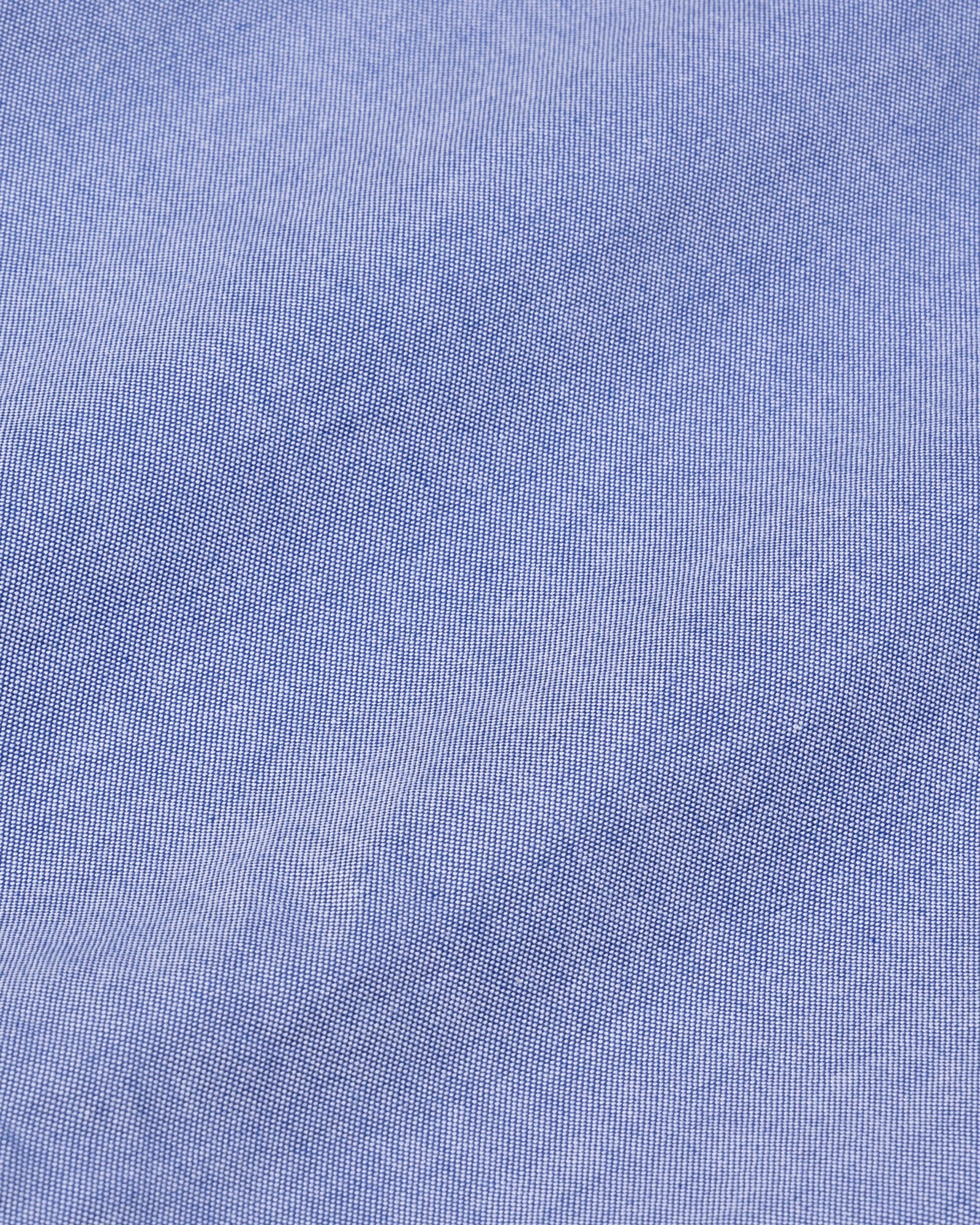 Historia Blue White Cuff Collar Oxford Cotton Shirt - John Ellies