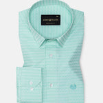 Slurp Lime Textured Cotton Shirt - John Ellies
