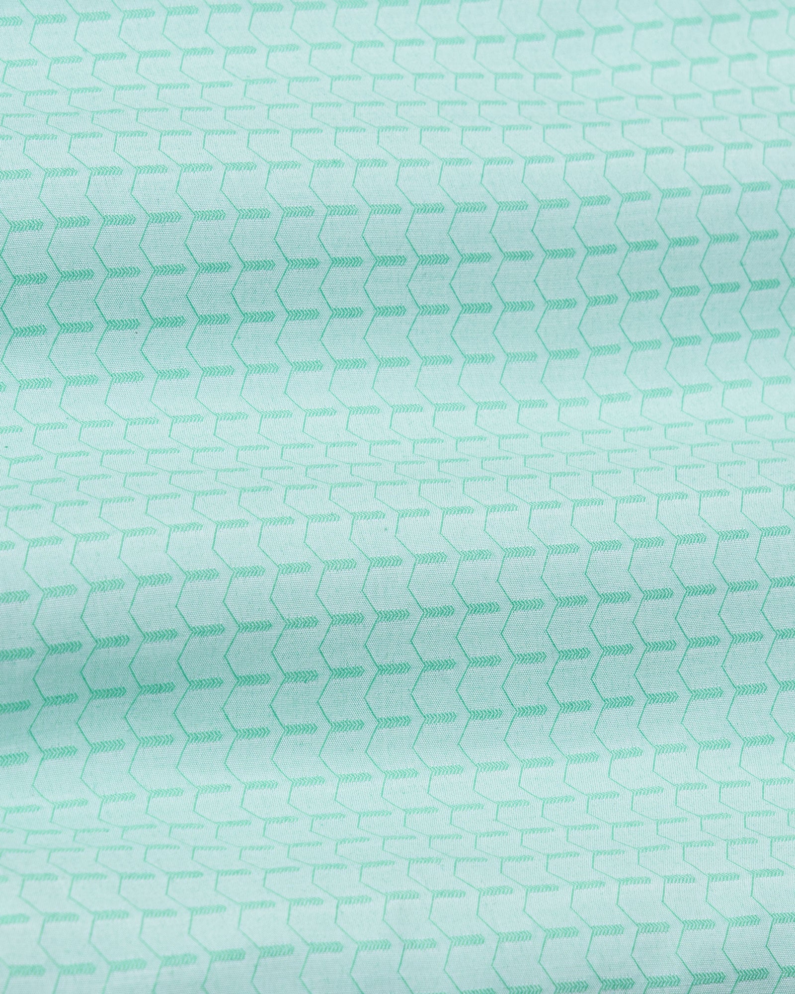 Slurp Lime Textured Cotton Shirt - John Ellies