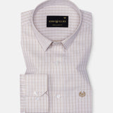 Slurp Beige Textured Cotton Shirt - John Ellies