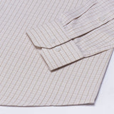 Slurp Beige Textured Cotton Shirt - John Ellies