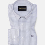 Slurp Grey Textured Cotton Shirt - John Ellies