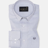 Slurp Grey Textured Cotton Shirt - John Ellies