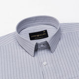 Slurp Grey Textured Cotton Shirt - John Ellies
