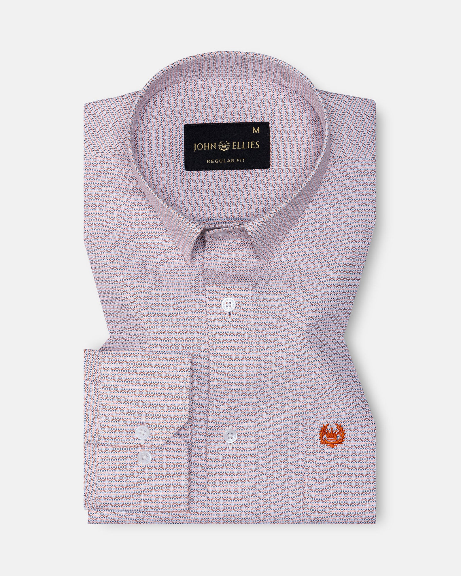 Slurp Red Textured Cotton Shirt - John Ellies