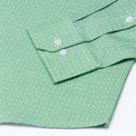 Slurp Green Textured Cotton Shirt - John Ellies