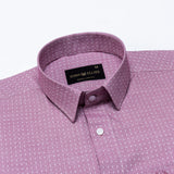 Slurp Purple Textured Cotton Shirt - John Ellies