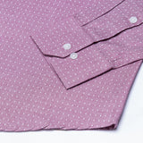 Slurp Purple Textured Cotton Shirt - John Ellies