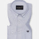 Zanrix Black Stripe Button Down Oxford Cotton Shirt - John Ellies