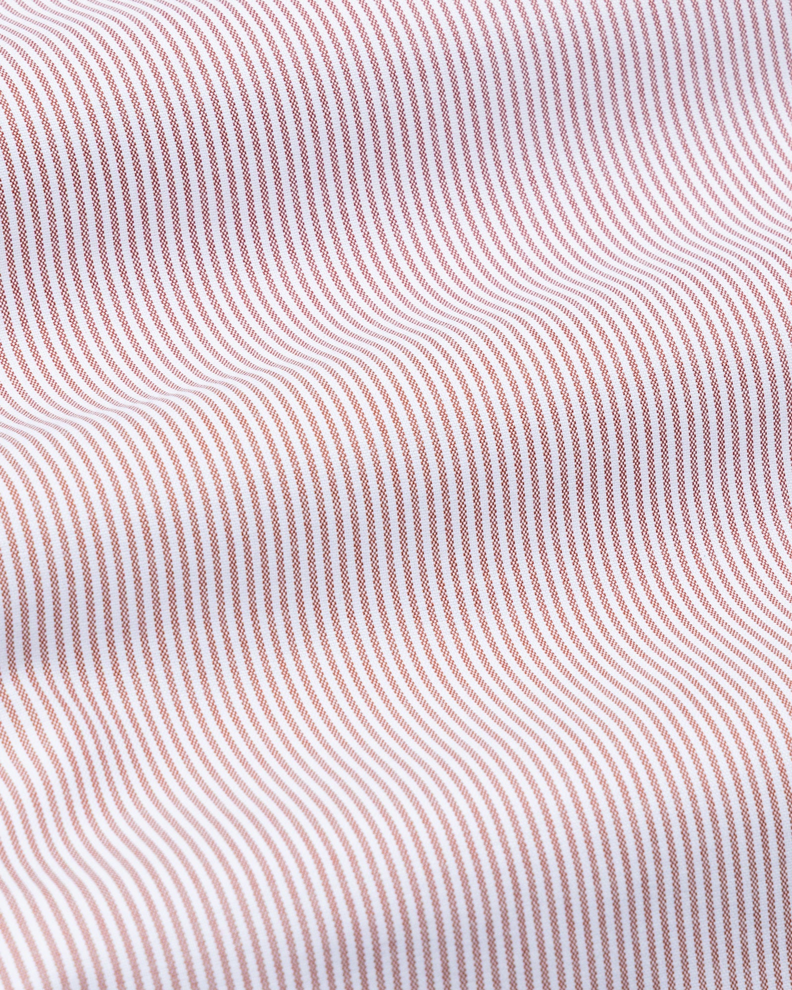 Zanrix Red Stripe Button Down Oxford Cotton Shirt - John Ellies