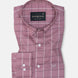Avian Pink Check Premium Cotton Shirt - John Ellies