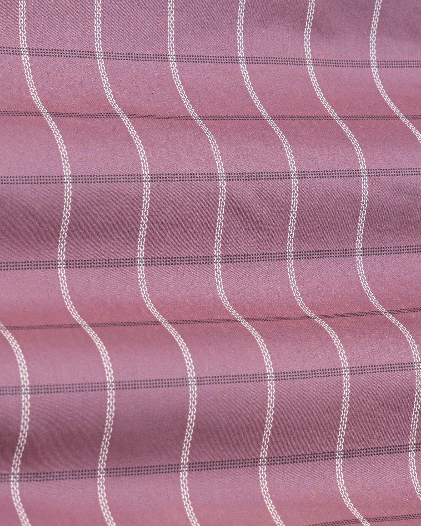 Avian Pink Check Premium Cotton Shirt - John Ellies