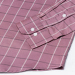 Avian Pink Check Premium Cotton Shirt - John Ellies