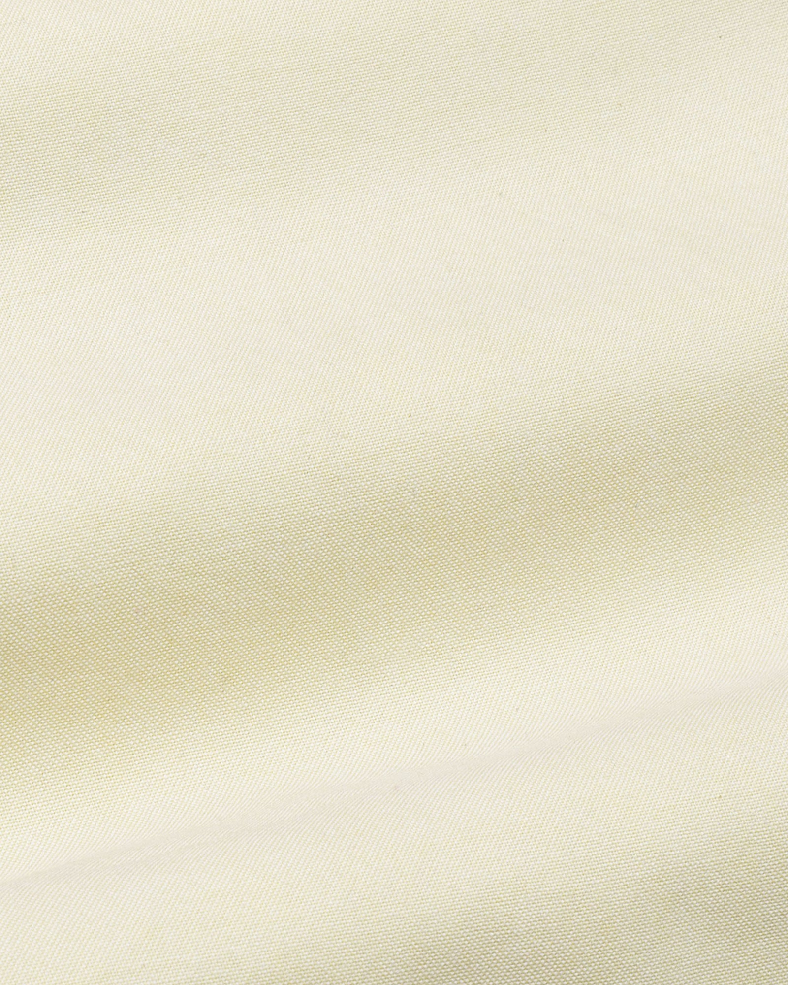 Hicker Yellow Button Down Plain Oxford Cotton Shirt - John Ellies