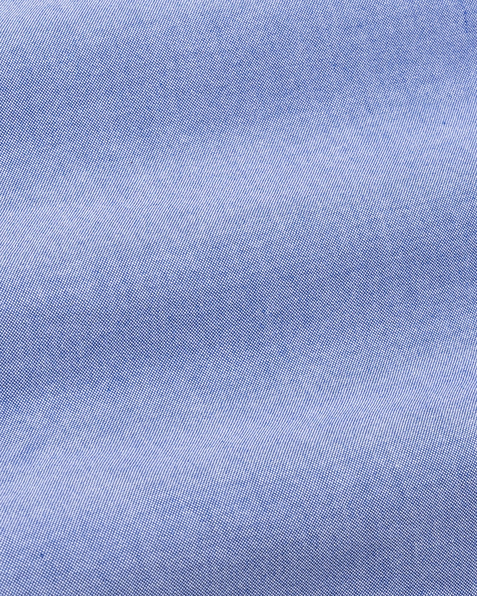 Hicker Navy Blue Button Down Plain Oxford Cotton Shirt - John Ellies