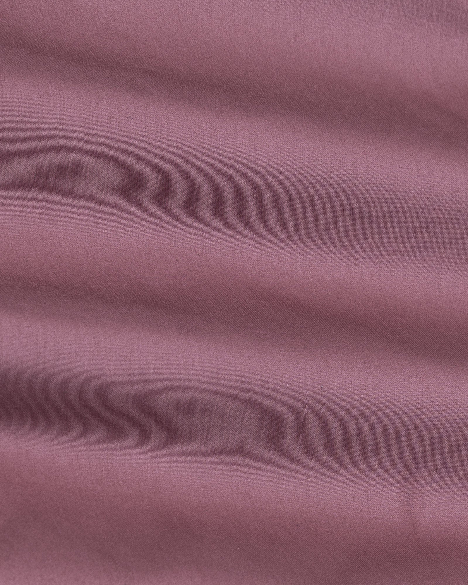 Arden Maroon Plain Mandarin Giza Cotton Shirt - John Ellies