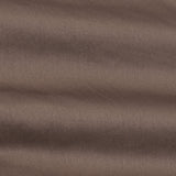 Arden Coffee Plain Mandarin Giza Cotton Shirt - John Ellies