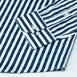 Sidex Teal Stripes Premium Cotton Shirt - John Ellies