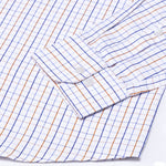 Fester White Check Cotton Shirt - John Ellies