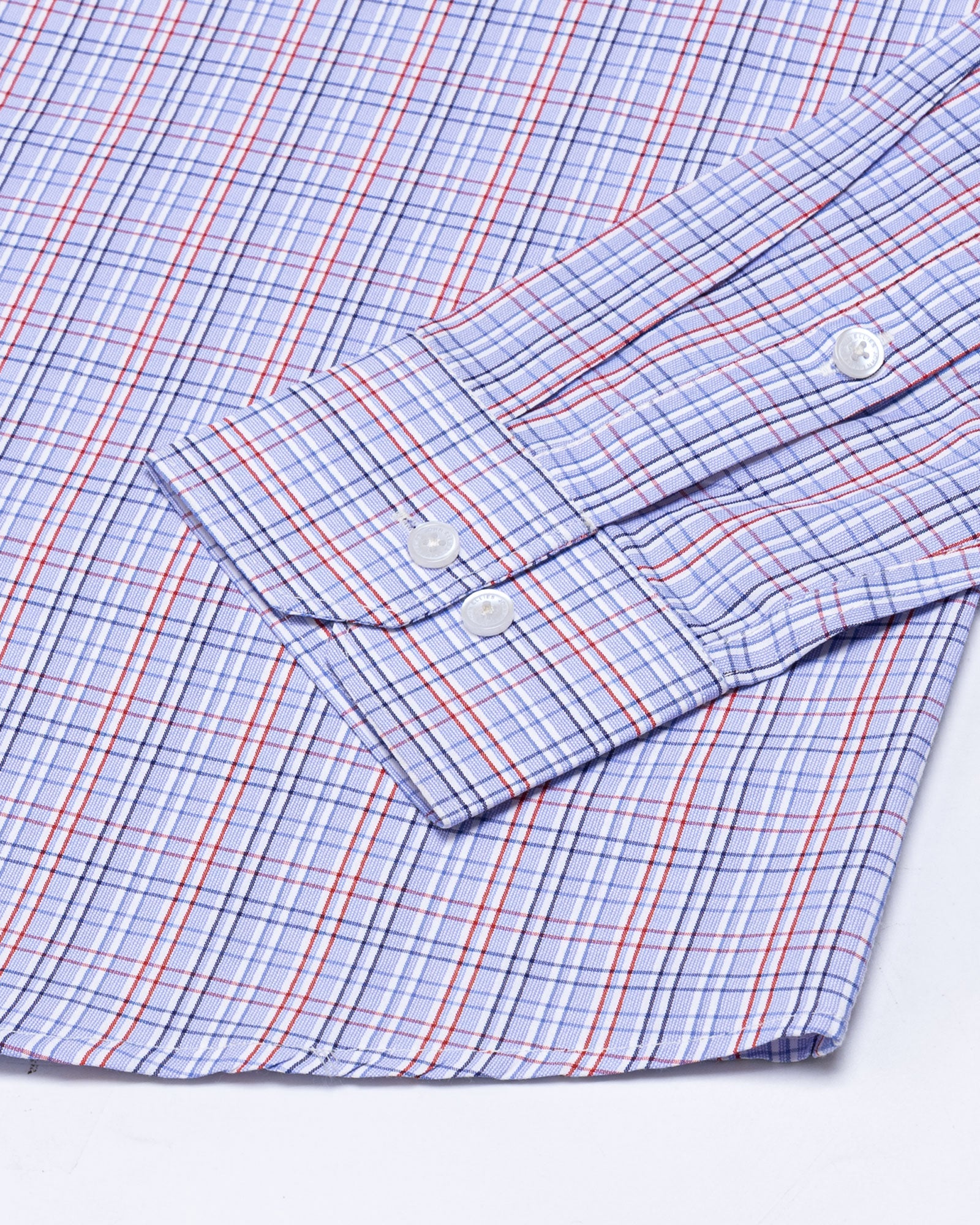 Fester Lavender Check Cotton Shirt - John Ellies