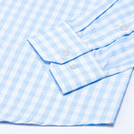 Fester Sky Blue Check Cotton Shirt - John Ellies