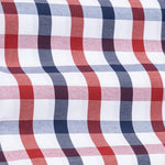 Fester Red & Blue Check Cotton Shirt - John Ellies