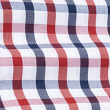 Fester Red & Blue Check Cotton Shirt - John Ellies
