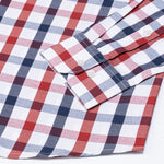Fester Red & Blue Check Cotton Shirt - John Ellies