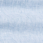 Macbeth Sky Blue Stripe Button Down Linen Shirt - John Ellies
