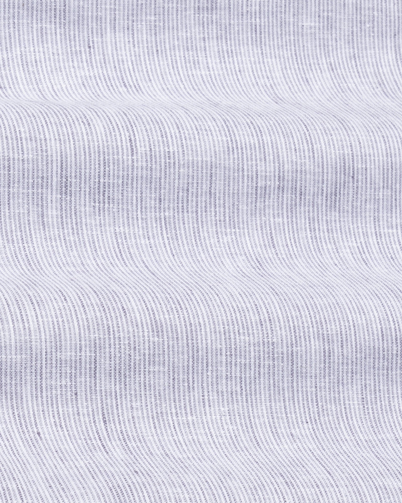 Macbeth Purple Stripe Button Down Linen Shirt - John Ellies